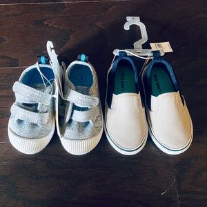 NWT Carter’s & Old Navy boy shoes